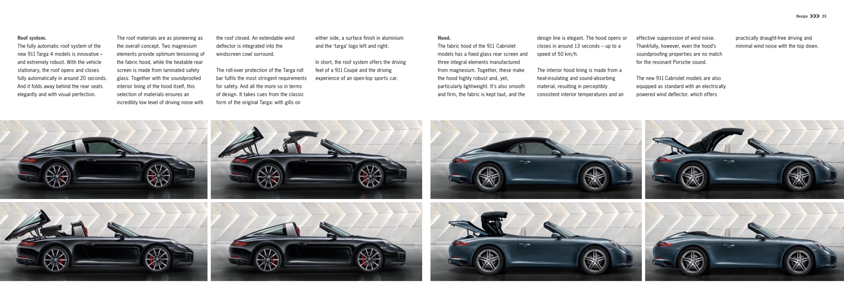2017 Porsche 911 Brochure Page 37